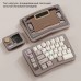 Раздельная клавиатура с проводным и беспроводным подключениями. QK Alice Duo 6